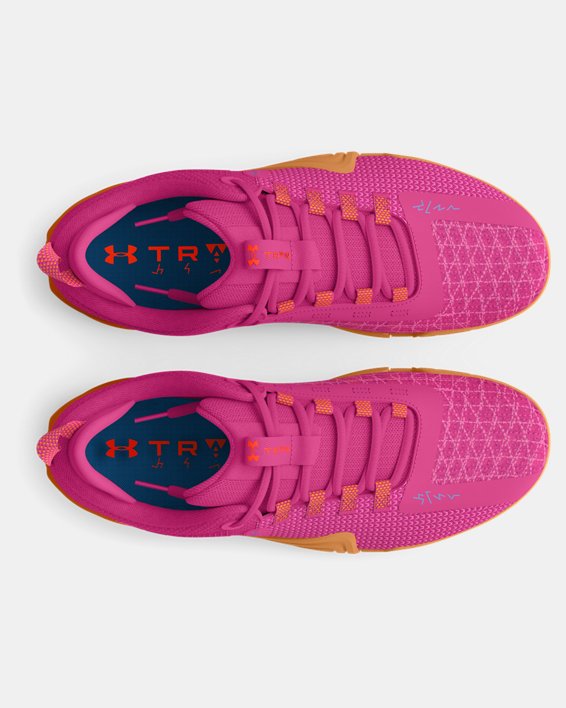 Women's UA Reign 6 Training Shoes in Pink image number 2
